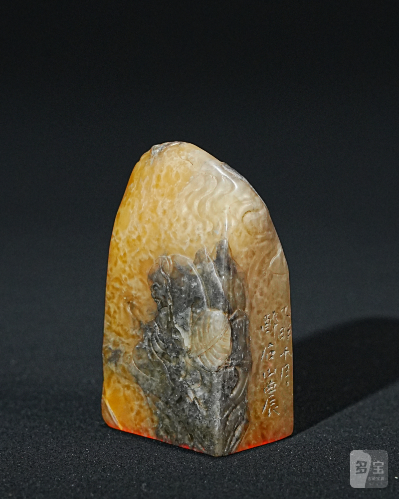 唐醉石刻寿山石印章